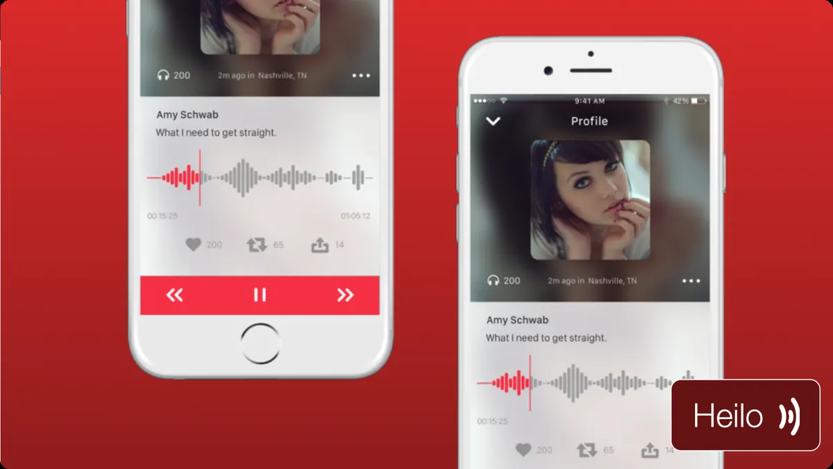 Audio Social Network screenshot